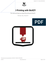 2.1 3D Printing With BoXZY