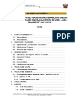 Informe Topográfico Urb. Pardo Miguel