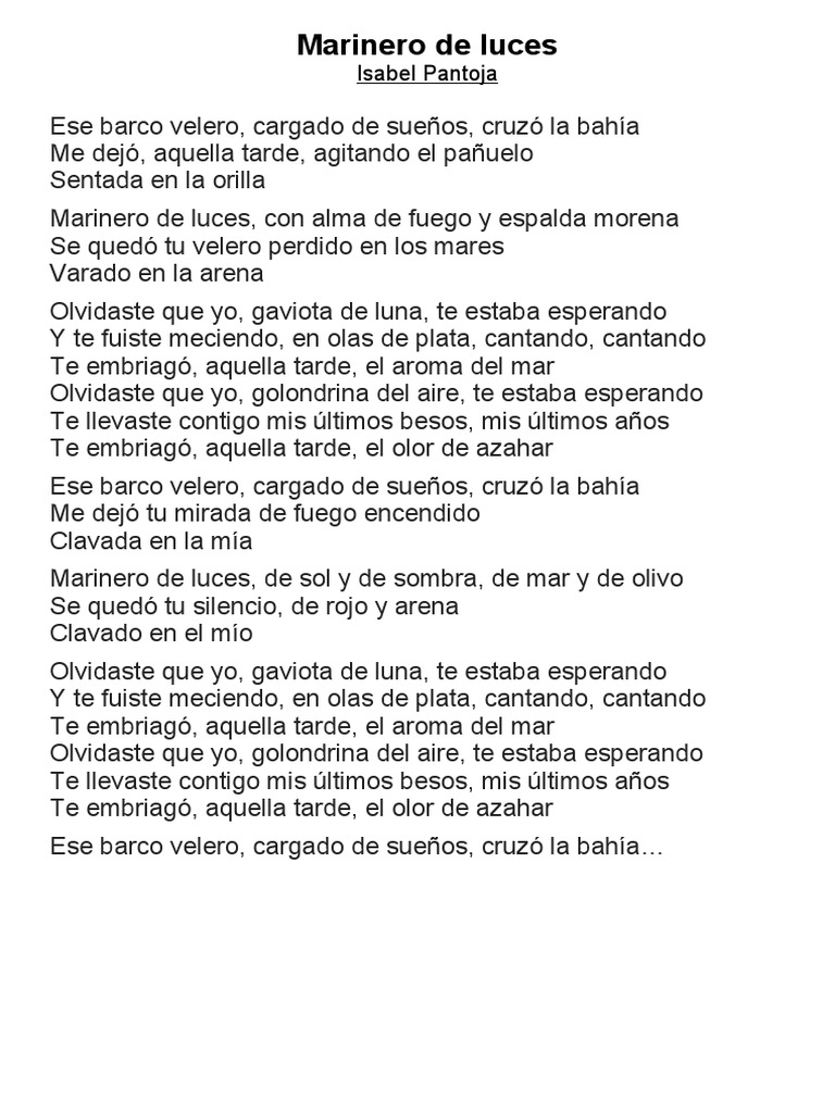 Marinero de Luces | PDF