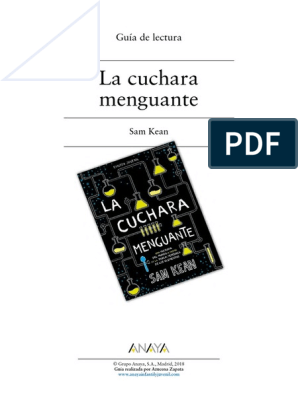 varilla Decorativo Persona Guía Lectura La Cuchara Menguante | PDF | Francis Crick | Ciencias fisicas