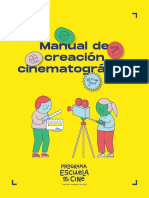 Manual de Creacion Cinematografica Programa Escuela Al Cine