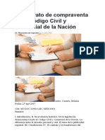 CONSUMIDOR El Contrato de Compraventa en El Código Civil y Comercial de La Nación