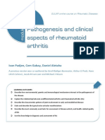 Pathogenesis and Clinical Aspects of Rheumatoid Arthritis: Ivan Padjen, Cem Gabay, Daniel Aletaha