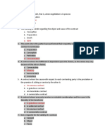 Contract Law Essentials Quiz