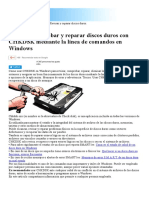 Revisar y reparar discos duros con CHKDSK