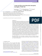 Modelling Atmospheric Escape and MG Near-Ultraviolet Absorption of The Highly Irradiated Hot Jupiter WASP-12b