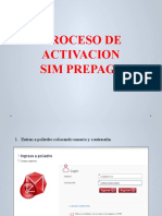 Activacion Sim Prepago