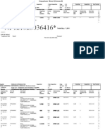 Departure Sheet Summary