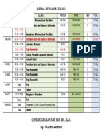 1-Jadwal Mengajar Zaman 2020-2021 IAIN STAIM