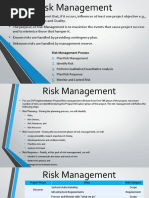 Risk Managment Project Managment