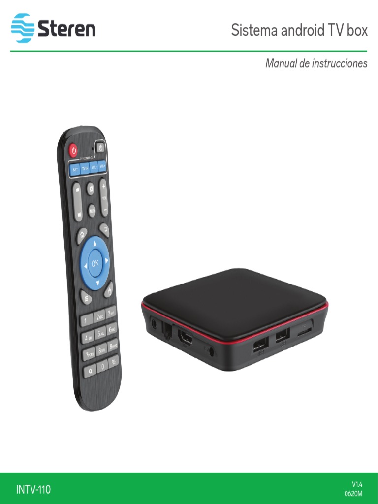 Manual de Usuario INTV-110 Steren | PDF | Software de la aplicacion ...