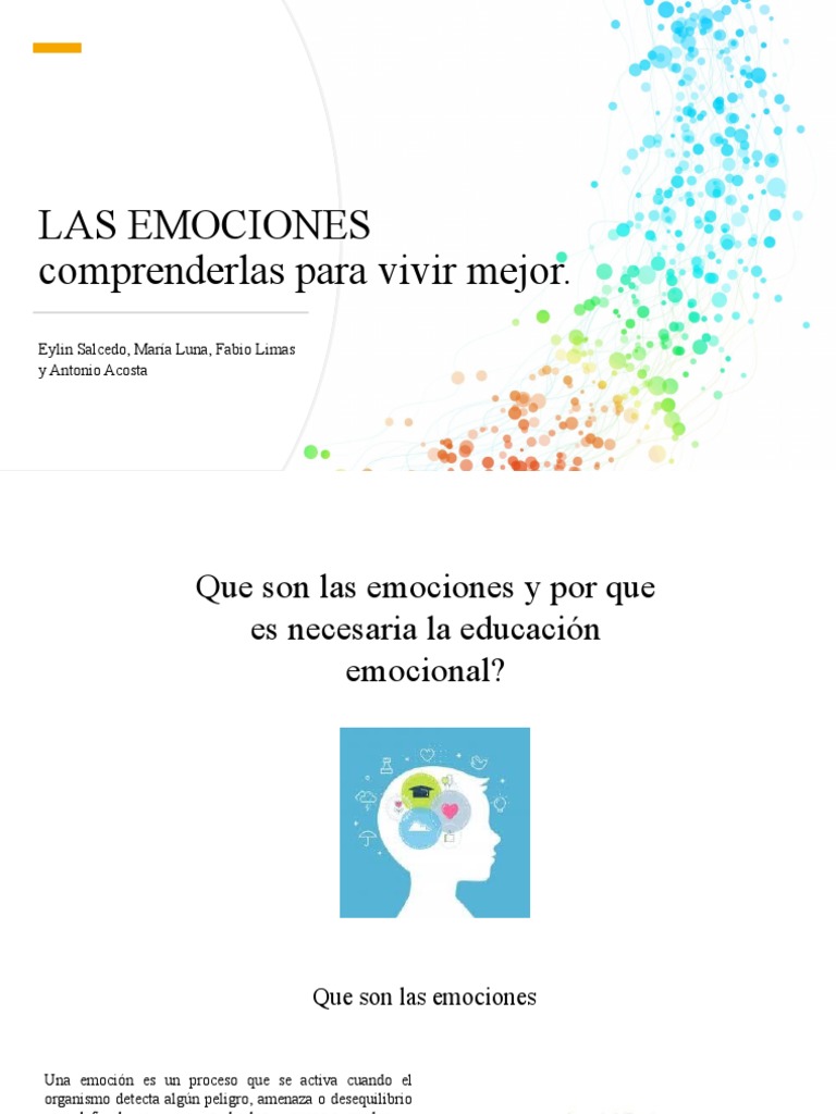 Educación emocional en niños | PDF | Temor | Las emociones