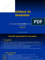 06_Initiere in Inventor_Curs 06-Familii parametrice de piese