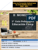 1 Act. Guia Pedagogica Educacion Fisica 2° Año Prof Cesar Valdes