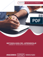 Unidad III - Contenido - Metodología Aprendizaje