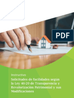 Instructivo Solicitudes Facilidades Segun Ley 46 20