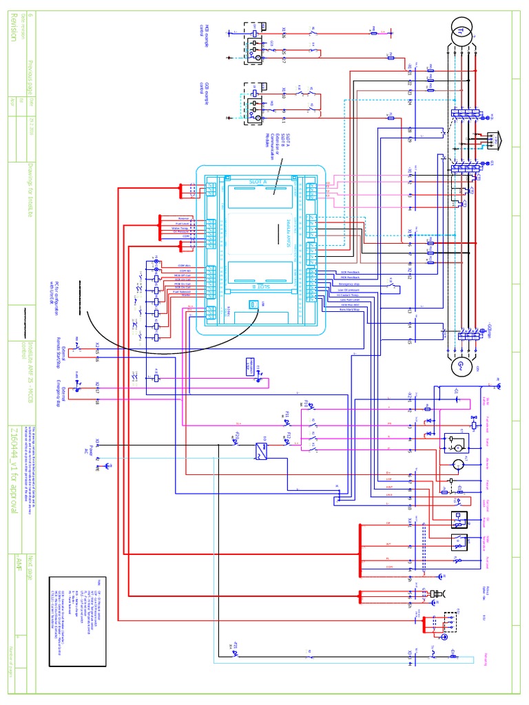 InteliLite AMF25 Wiring MCCBSCTRL Model PDF Nature