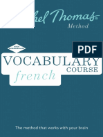 French Vocabulary