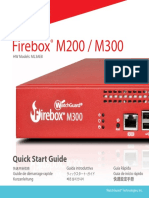 Firebox M200 / M300: Quick Start Guide