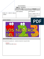 Mate Nivelacion Numeros Del100 Al 500