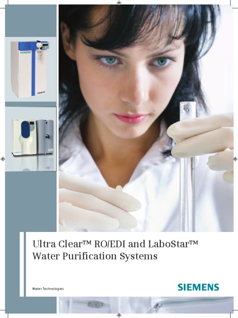 Ultra Clear ROEDI & LaboStar PDF Purified Water Water Purification