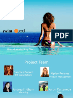SwimSpot Brand Marketing Plan
