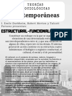 Estructural funcionalismo