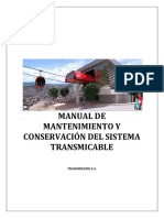 CO Manual de Mantenimiento y Conservación Del Sistema TransMiCable