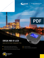 Dega NB Iii LCD: Gas Detection Transmitter