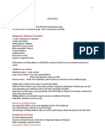 Ascites Diagnosis and Management