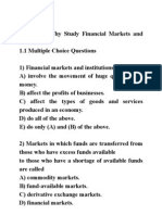 Chapter 1 Why Study Financial Markets and Institutions