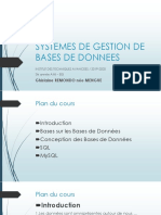 SYSTEMES DE GESTION DE BASES DE DONNEES v2