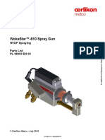 Wokastar™-610 Spray Gun: Hvof Spraying