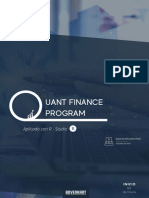 R-Studio Quantitative Finance Program