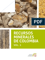 Recursos Minerales de Colombia Vol 1 Mr1 Ojo