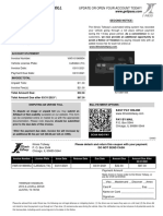 Invoice For Missed Toll: Second Notice