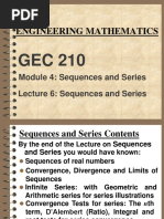 GEC 210 Lecture Note 6 Series-1