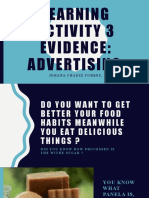 Learning Activity 3 Evidence: Advertising: Johana Chadid Torres