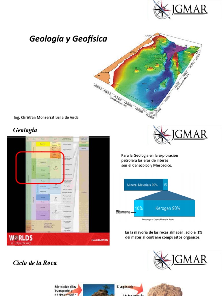 01) Curso de Geologia y Geofisica 01 Feb 2017 | PDF | Roca (geología ...
