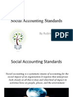 Social Accounting Standards: by Rubini Steffi 09ac35