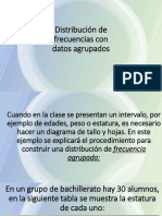 Distribución de Frecuencias Con Datos Agrupados y Gráfica Circular