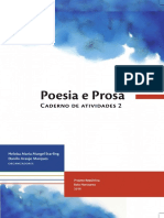 Poesia e Prosa Caderno de Atividades 2 r