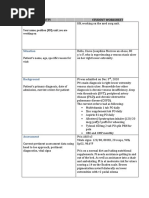 Vsim Isbar Activity Student Worksheet: Your Name, Position (RN), Unit You Are Working On