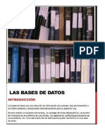 Tipos y Modelos de Bases de Datos