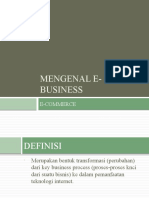 Mengenal e Business