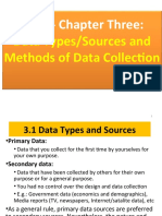 Advanced Research Unit Three Data Collection Methods