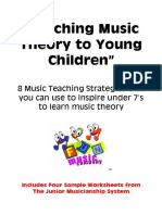 Teaching Music Theory To Young Children
