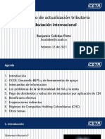 Presentación Dr. Benjamin CubidesTRIBUTACION INTERNACIONAL 2021