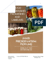 Yao Pickling Information Sheet