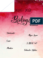 Vocabulario 10 Palabras Biología